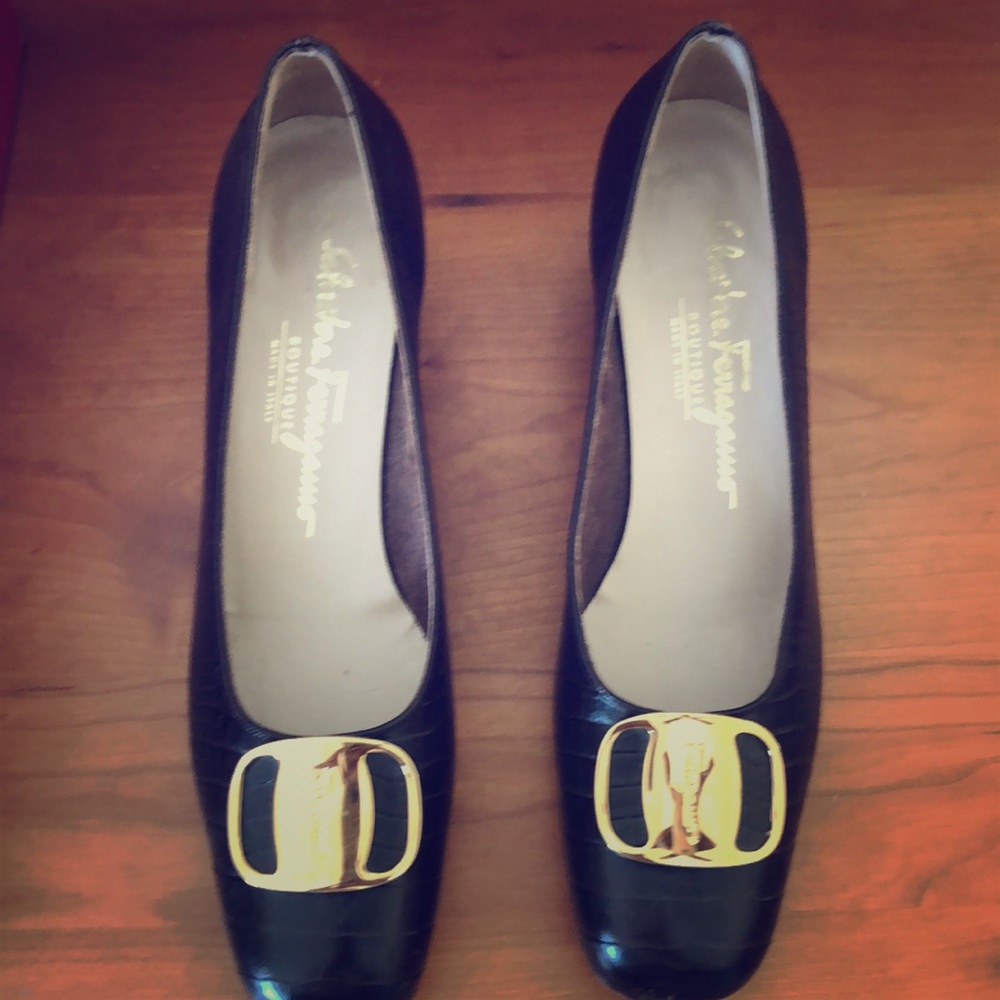 Salvatore Ferragamo Castoro crocodile
